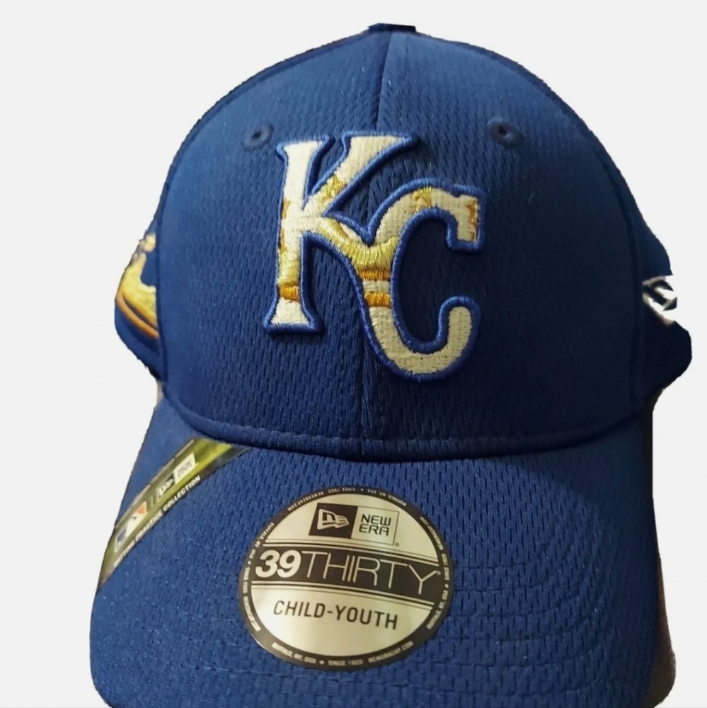 Kc royals fitted hat (youth)